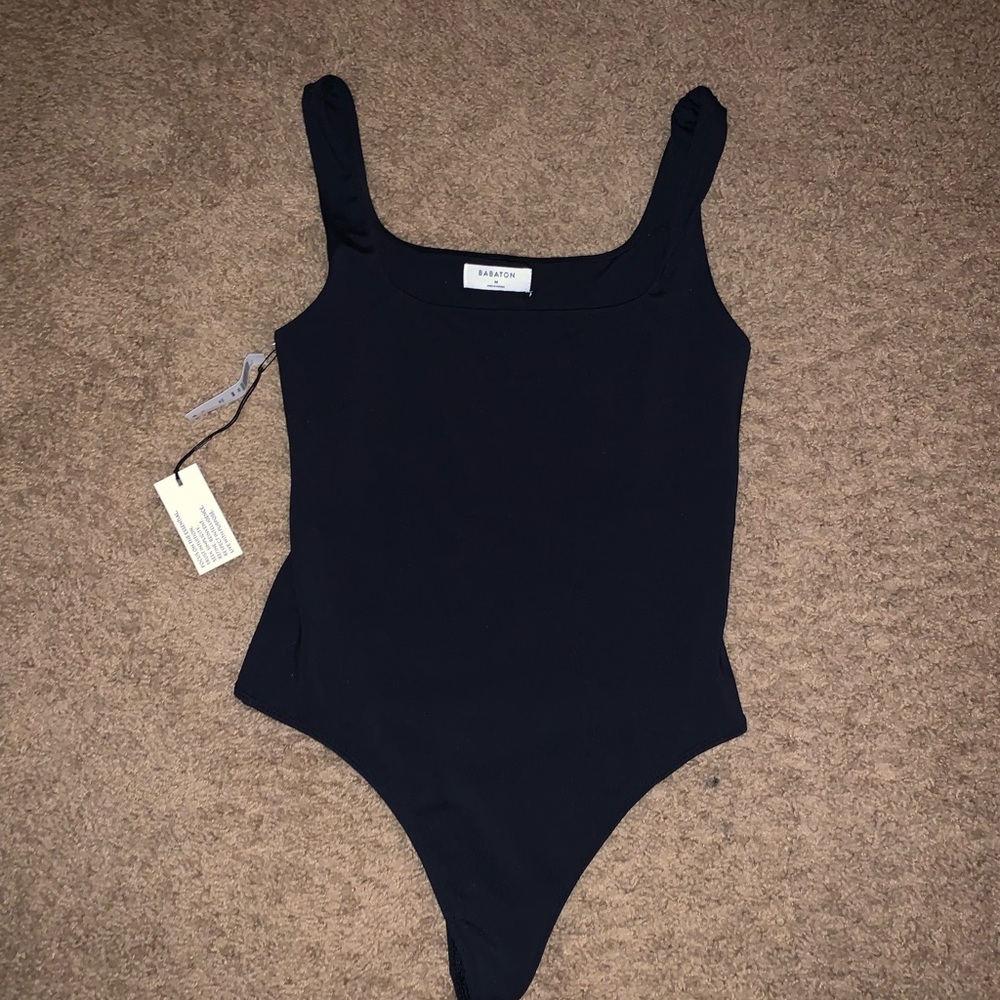 Aritzia babaton black bodysuit